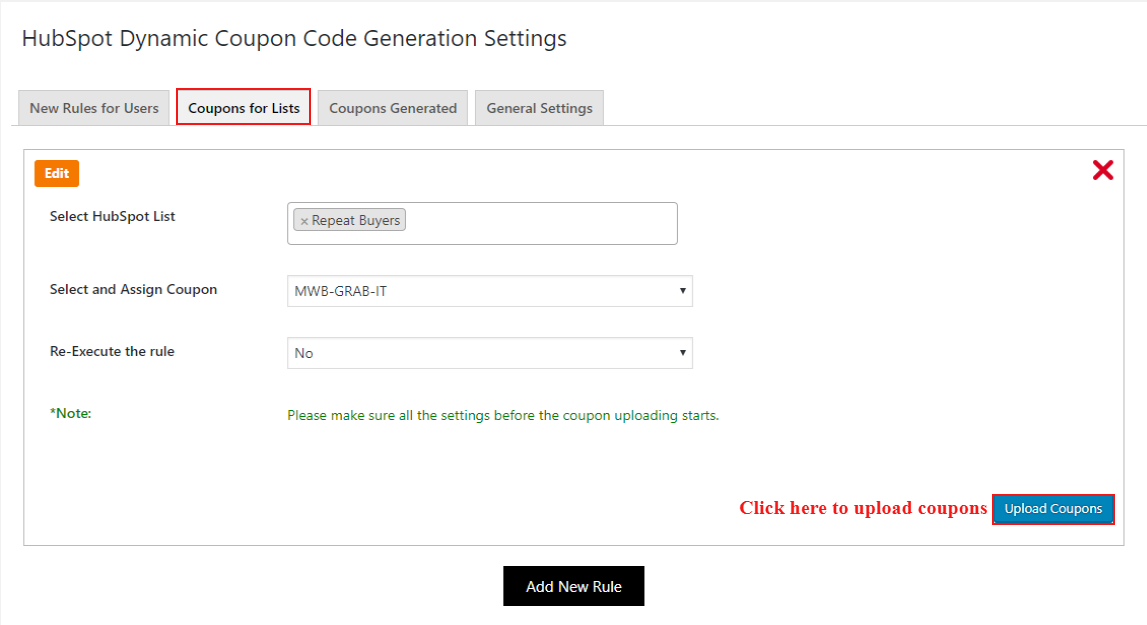 hubspot-dynamic-coupon-code-generation-save-rules-for-coupon-list