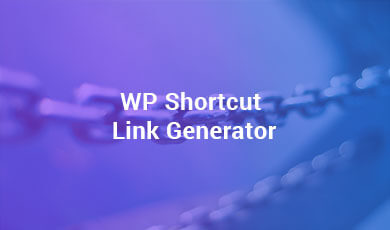 WP-Shortcut-Link-Generator