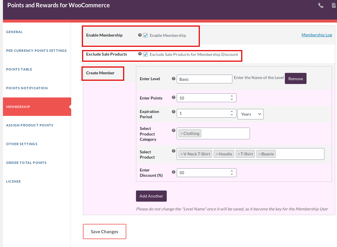 points and rewards for woocommerce 