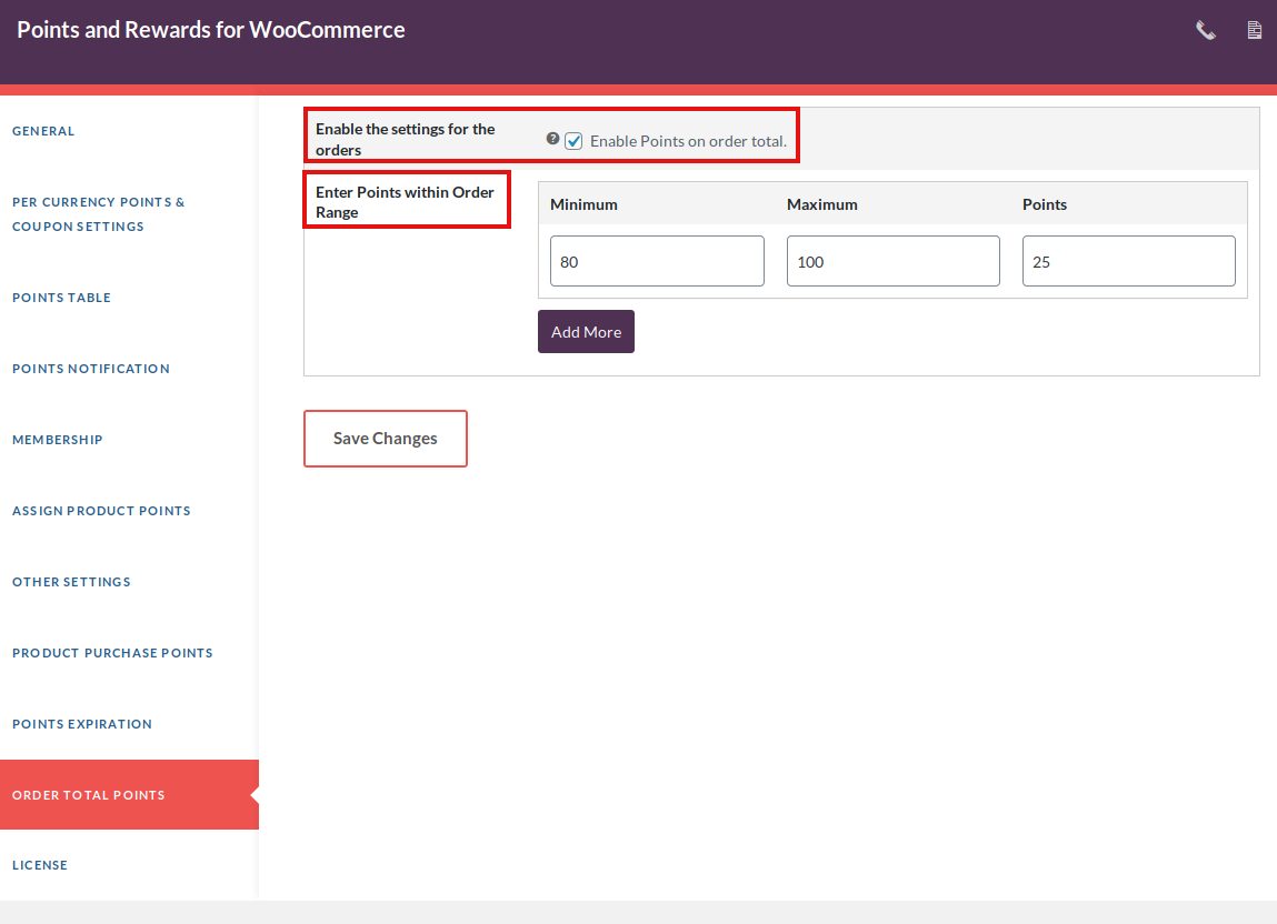 points and rewards for woocommerce 