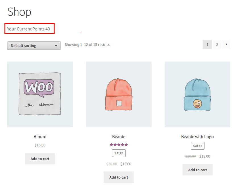 points and rewards for woocommerce