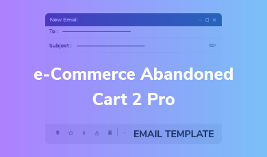 Email Template - E-commerce Abandoned Cart 2 Pro Email Template