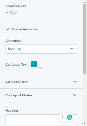 Call To Action module