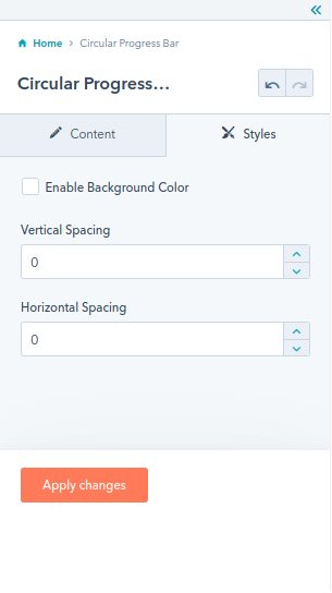 The Circular Progress Bar module