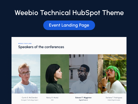 Event Landing Page