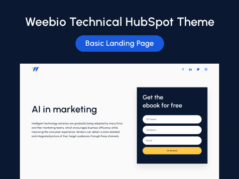 eBook Landing Page