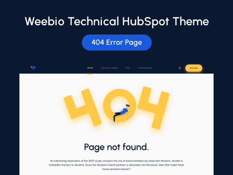 404 Error Page