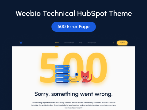 505 Error Page