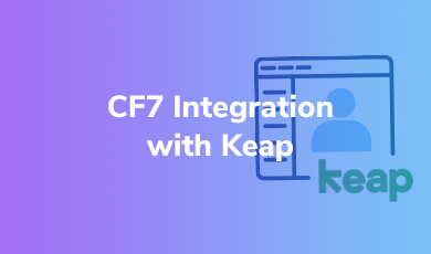 CF7 Integration with Keap