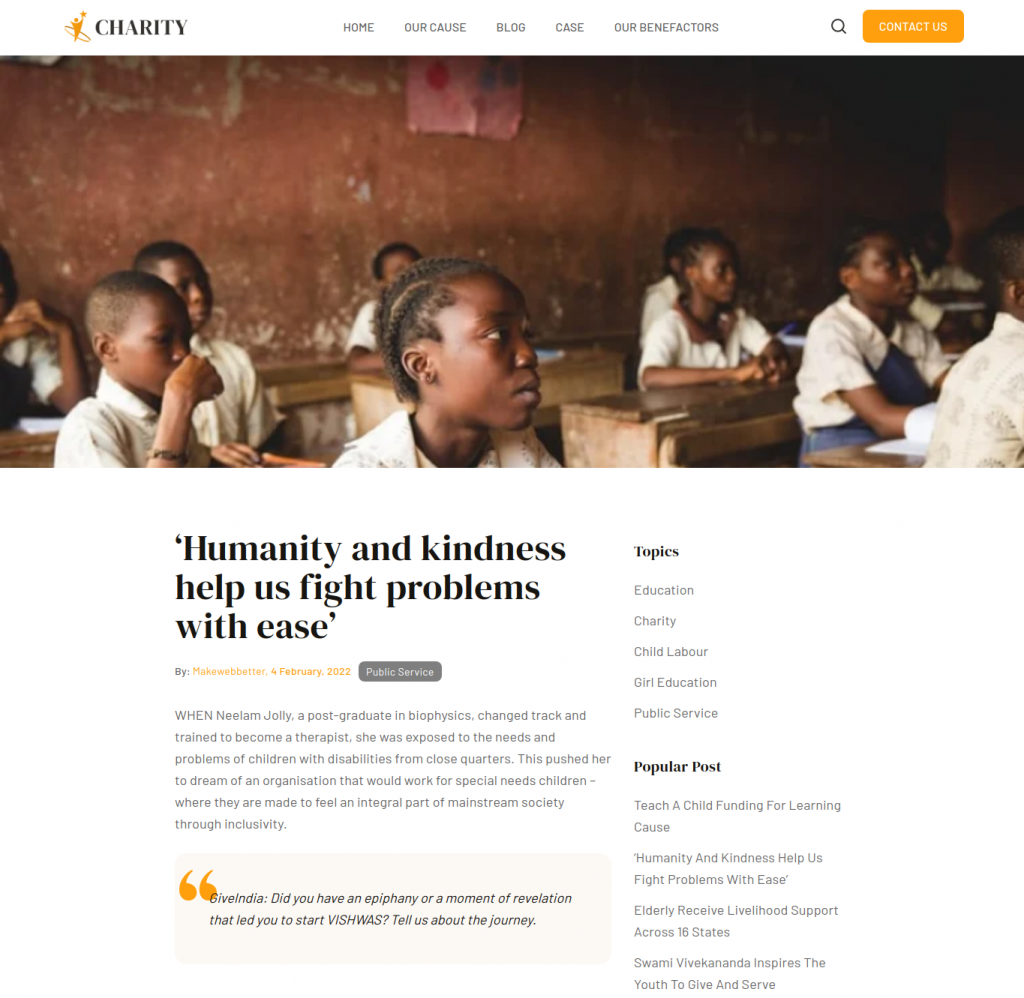 Charity HubSpot Theme Documentation | MakeWebBetter