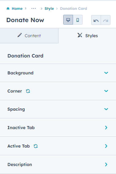 style-amount-card-menu