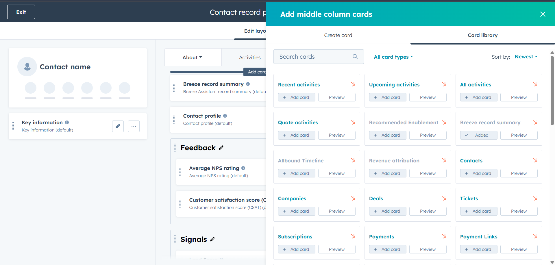formpay app card - card library