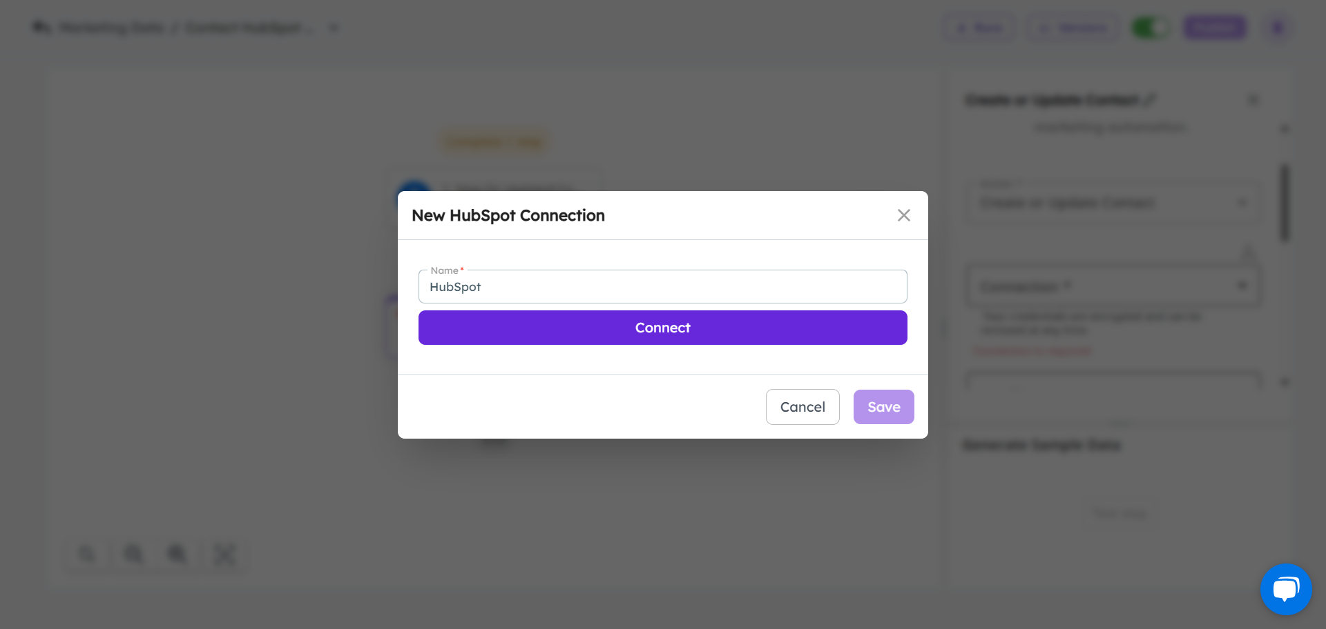 connect hubspot portal to makewebbetter connect