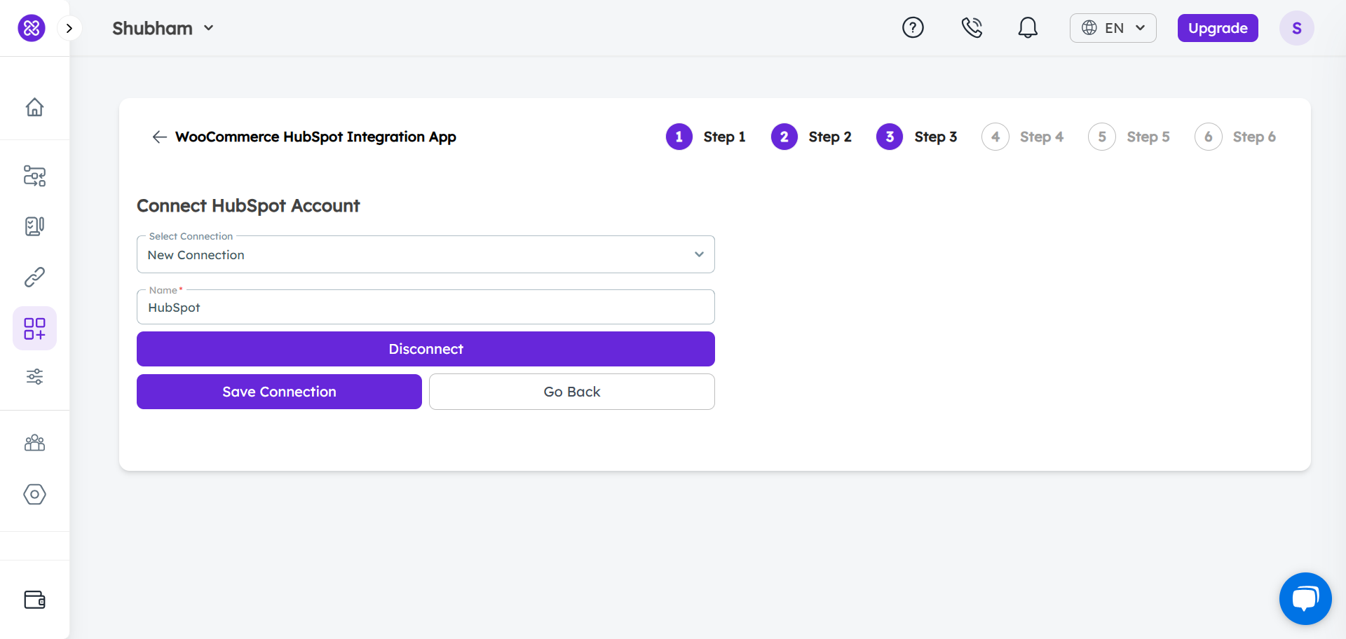 woocommerce hubspot integration step 3