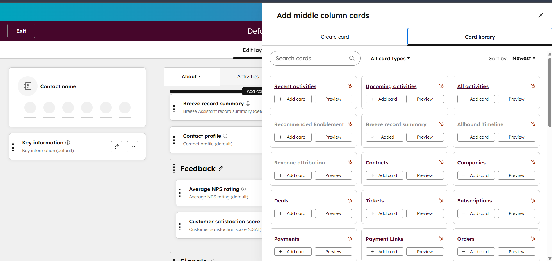 automated coupons app card setup
