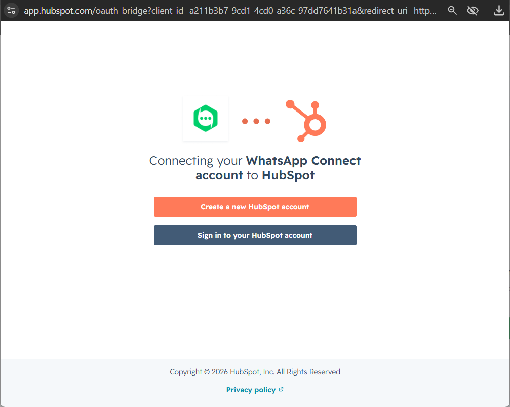 whatsapp hubspot integration